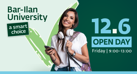 Open Day in Bar-Ilan University, 12/6/2026